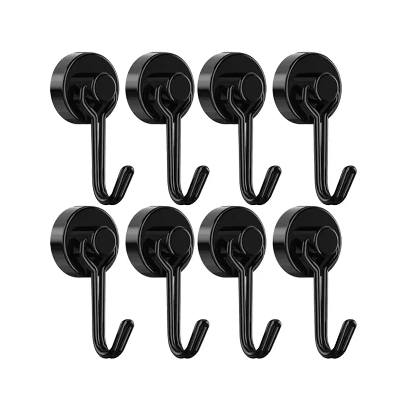 360° Rotating Magnetic Hooks (5KG Heavy Duty)