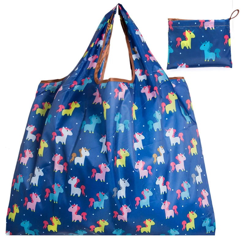 Foldable Reusable Tote Shopping Bag
