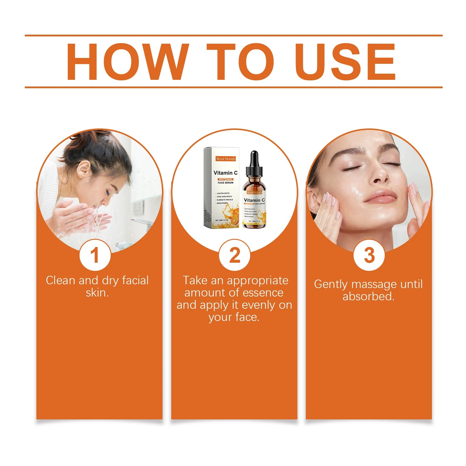 SUVETTE vitamin c serum how to use guide