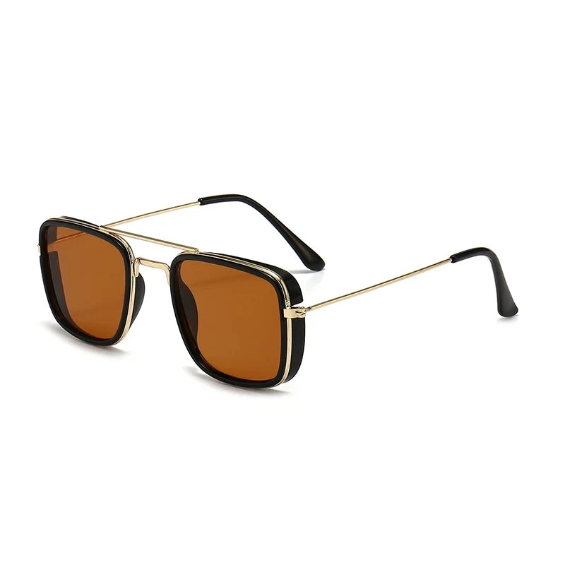 Retro Square UV Protection Sunglasses