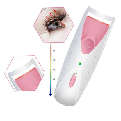 SUVETTE heated electric eyelash curler features
