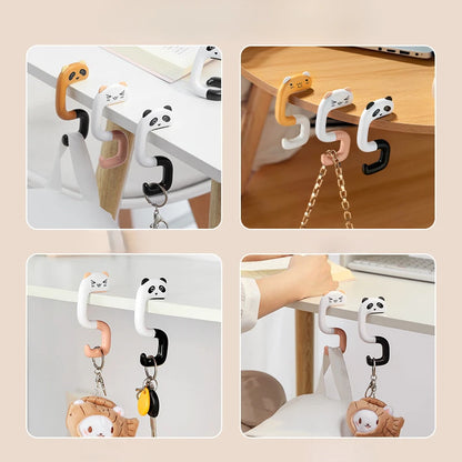 SUVETTE animal desk hooks multi-use grid