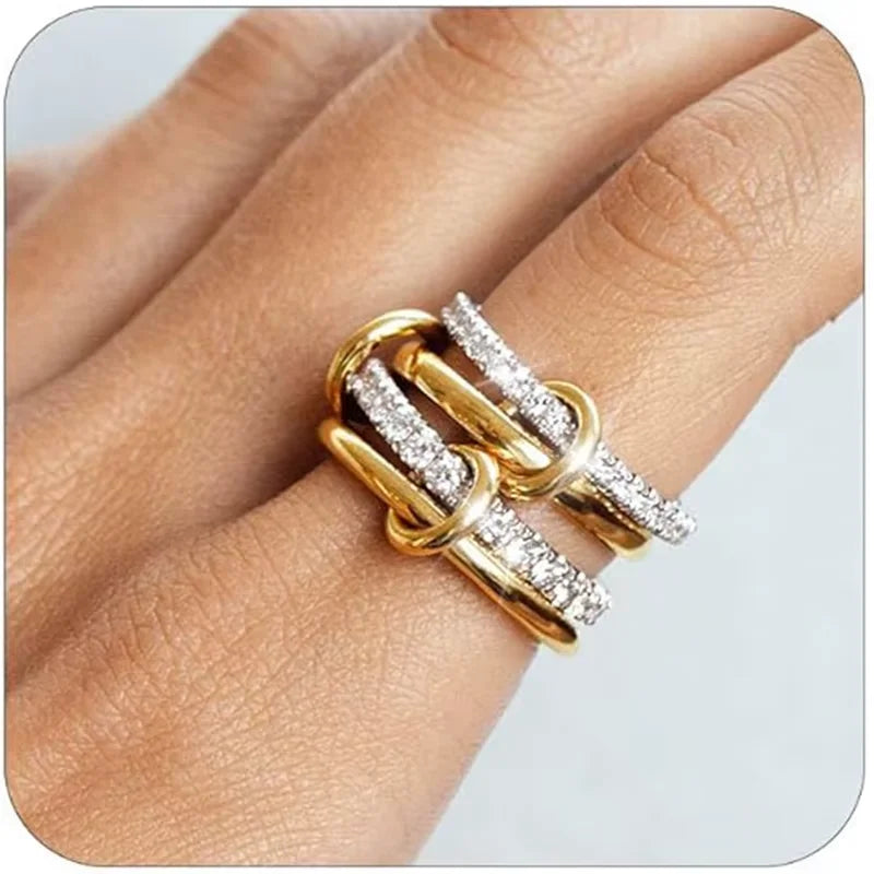 SUVETTE stackable rings worn on finger lifestyle view