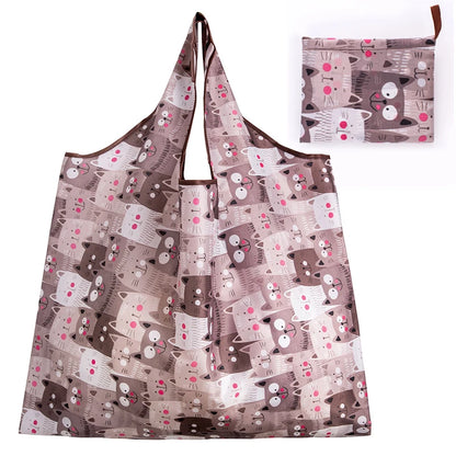 Foldable Reusable Tote Shopping Bag