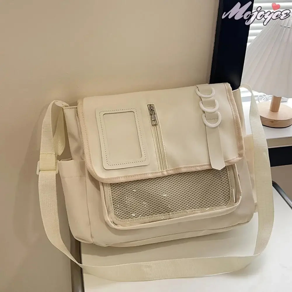 SUVETTE Off-White Y2K Japanese Itabag Crossbody Bag