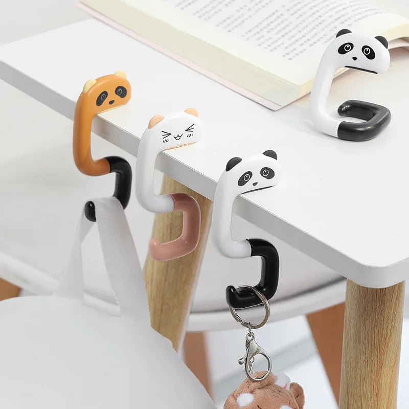 SUVETTE animal desk hooks on a white table