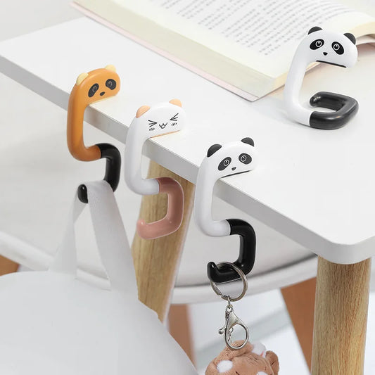 SUVETTE animal desk hooks on a white table