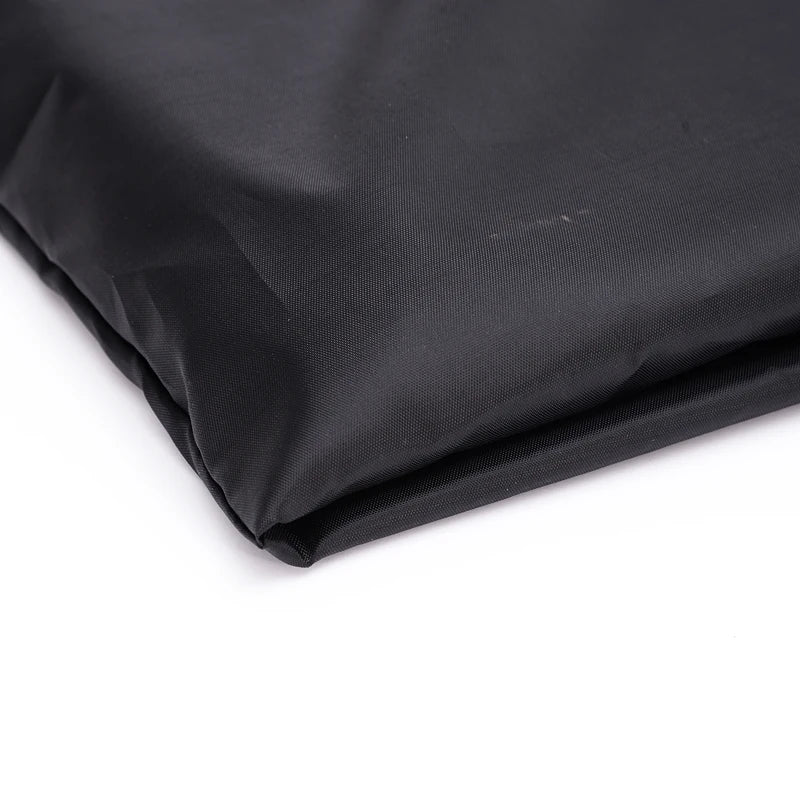 SUVETTE folded black nylon shopping bag material