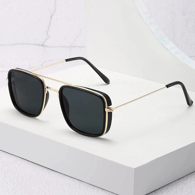 Retro Square UV Protection Sunglasses