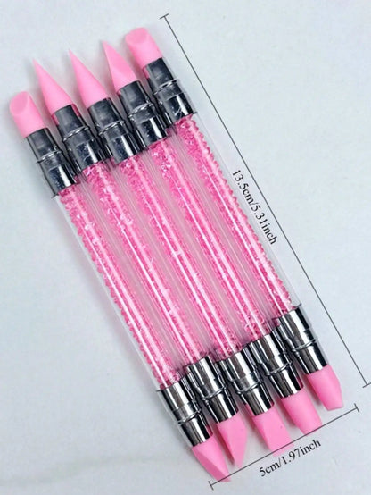 SUVETTE pink nail art carving pen set dimensions