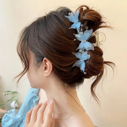 Butterfly Hair Shark Clip