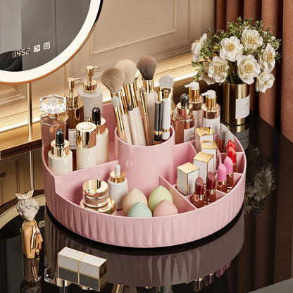 Rotating Cosmetic Organizer Storage Box