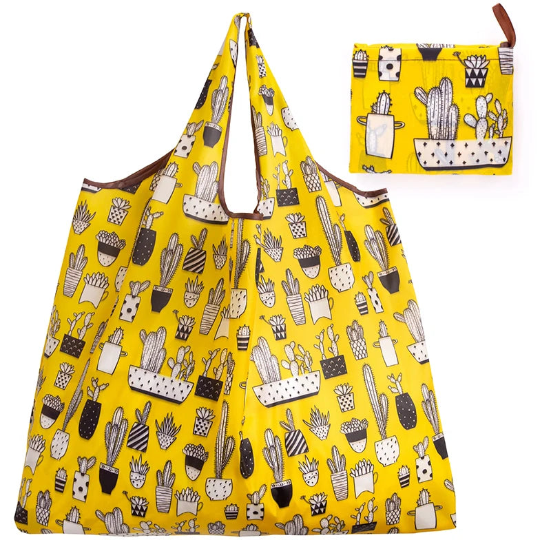 Foldable Reusable Tote Shopping Bag