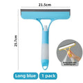 2-in-1 Spray Glass Squeegee with Microfiber Pad