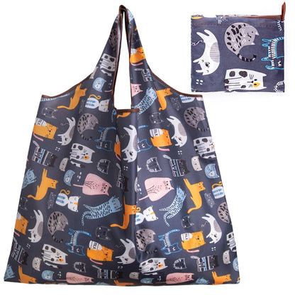 Foldable Reusable Tote Shopping Bag
