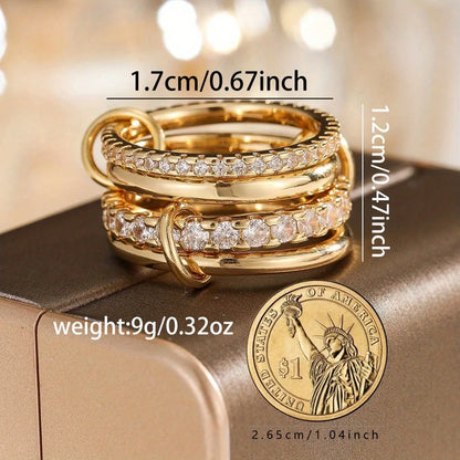SUVETTE stackable ring dimensions and weight guide