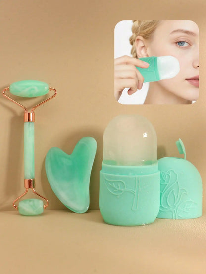3pcs Facial Massage Beauty Tool Kit