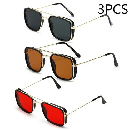 Retro Square UV Protection Sunglasses