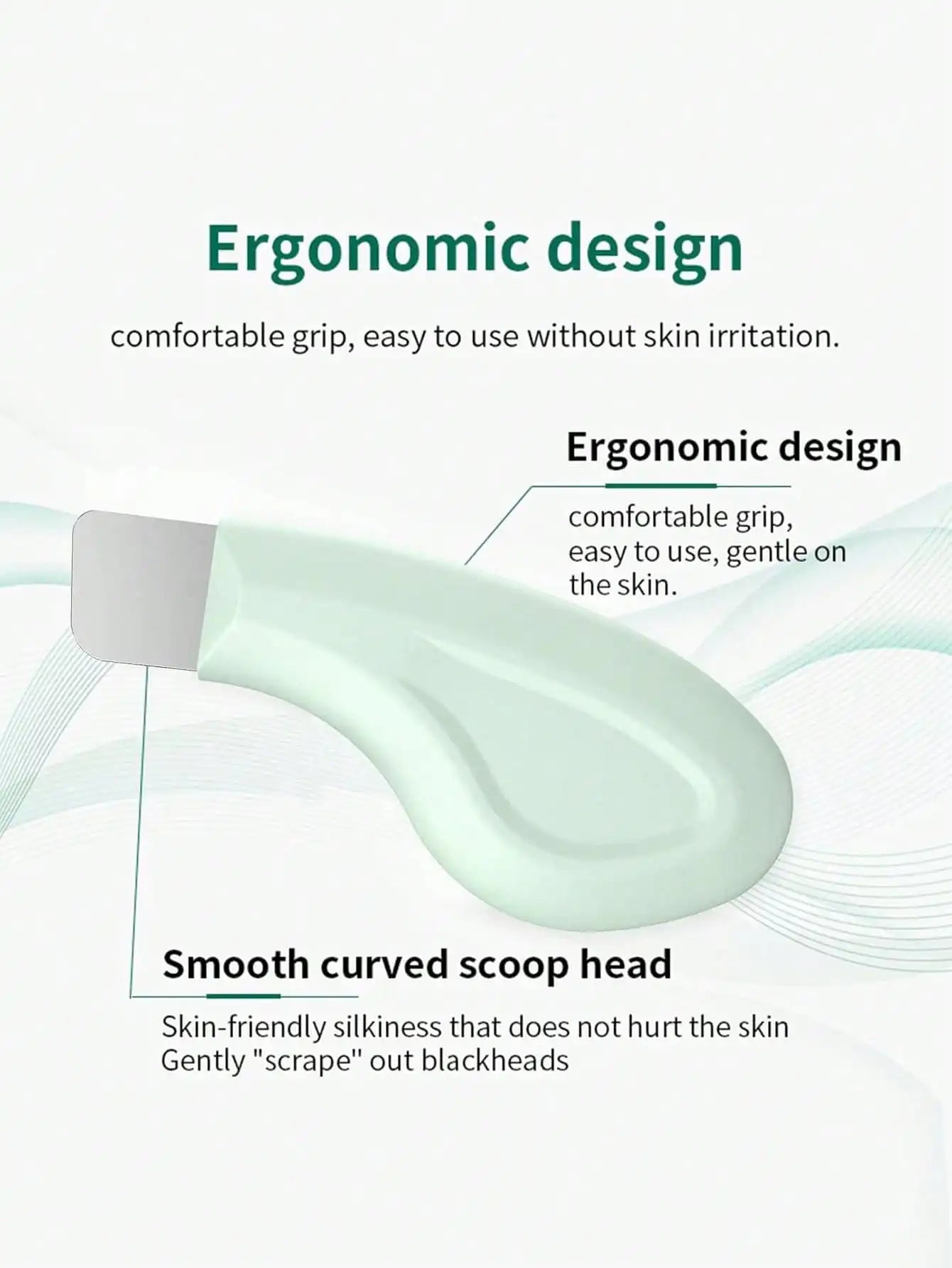 SUVETTE ergonomic blackhead remover tool feature guide