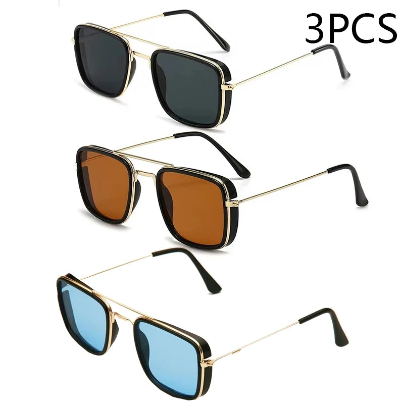 Retro Square UV Protection Sunglasses