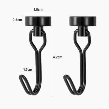 SUVETTE black magnetic hook dimensions