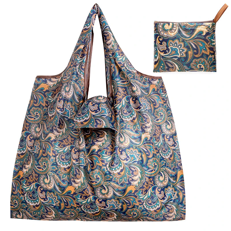 Foldable Reusable Tote Shopping Bag