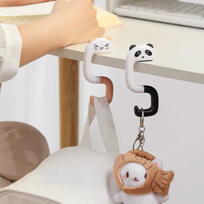 Desk Side Bag Hook Organizer