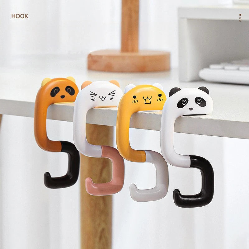 Desk Side Bag Hook Organizer