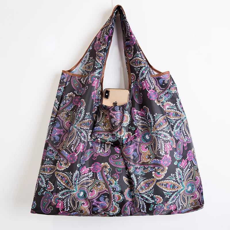 Foldable Reusable Tote Shopping Bag