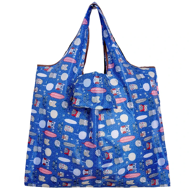 Foldable Reusable Tote Shopping Bag