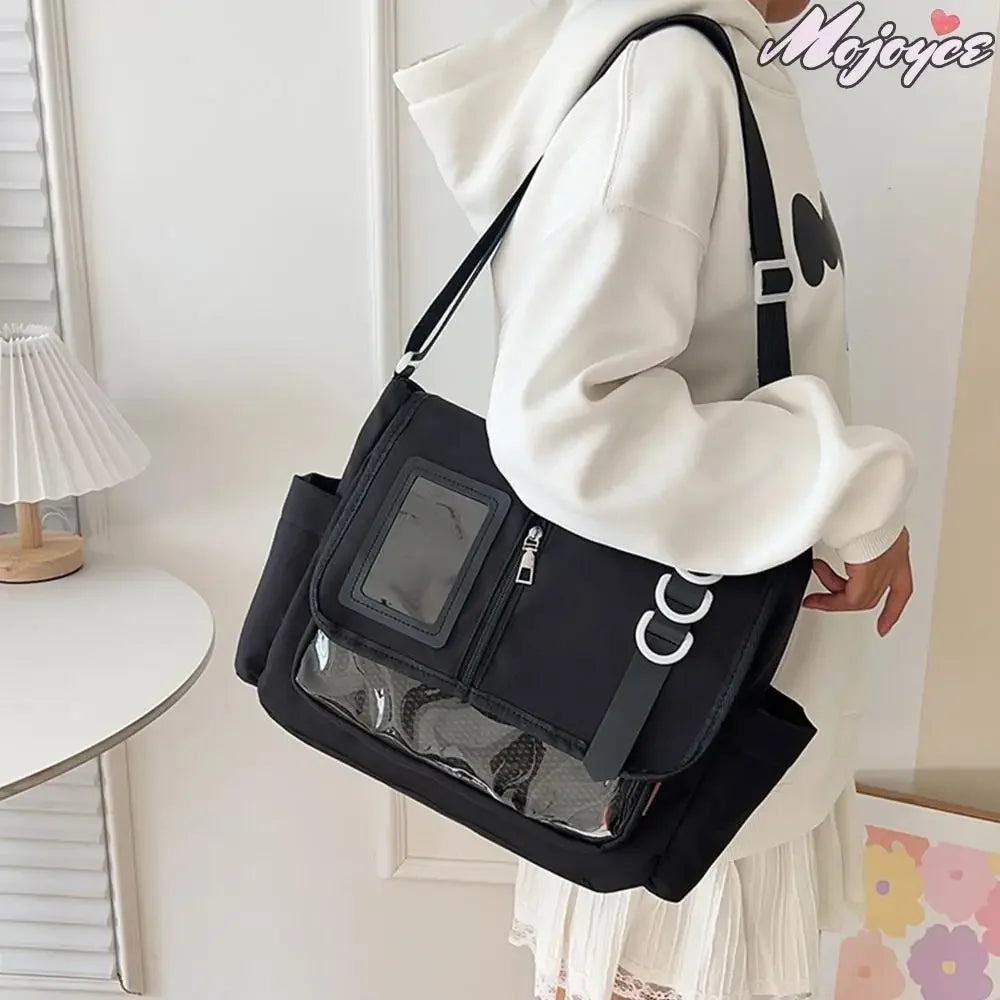 SUVETTE Cream Y2K Japanese Itabag Crossbody Dimensions