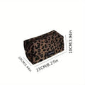 Leopard Print Makeup Storage Bag