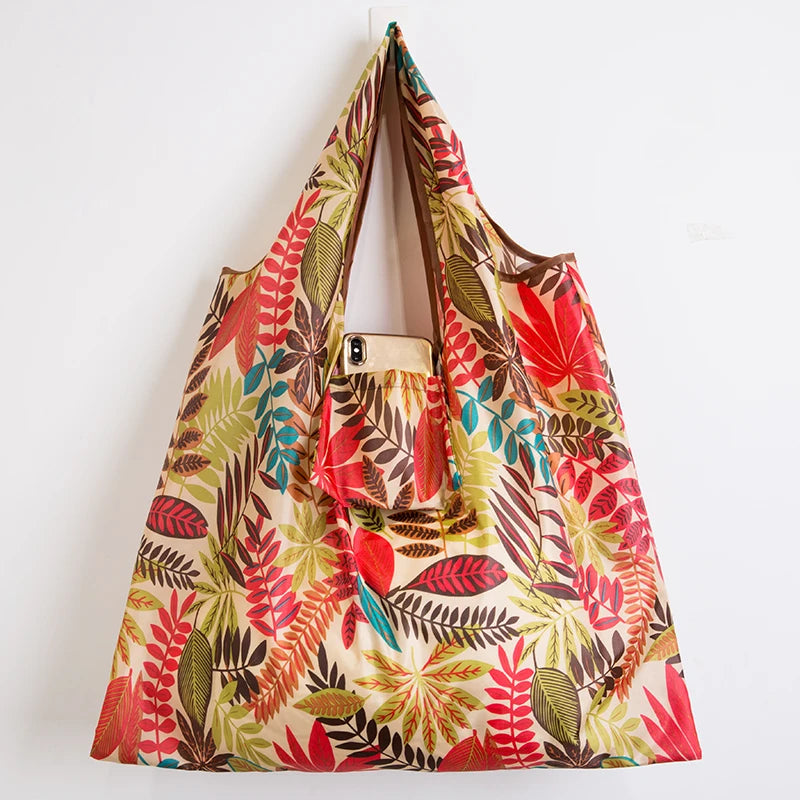 Foldable Reusable Tote Shopping Bag