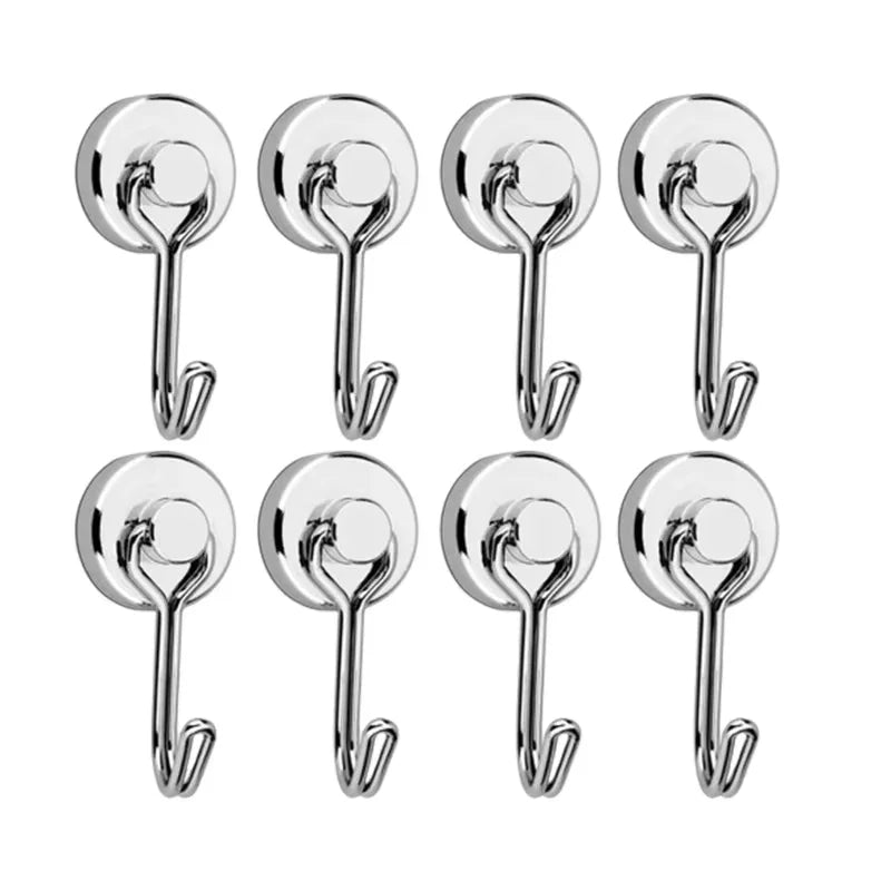 360° Rotating Magnetic Hooks (5KG Heavy Duty)