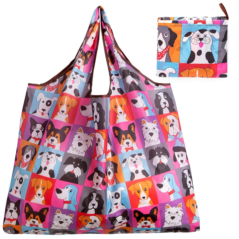 Foldable Reusable Tote Shopping Bag