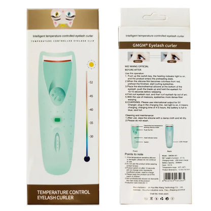 SUVETTE heated eyelash curler packaging box