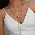 Gold Layered Cross Necklace for Women
