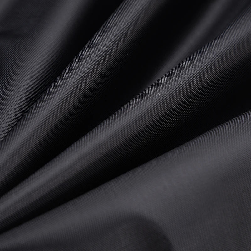SUVETTE durable thick nylon black fabric material