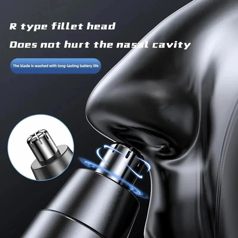 SUVETTE safe R-type fillet nose hair trimmer head